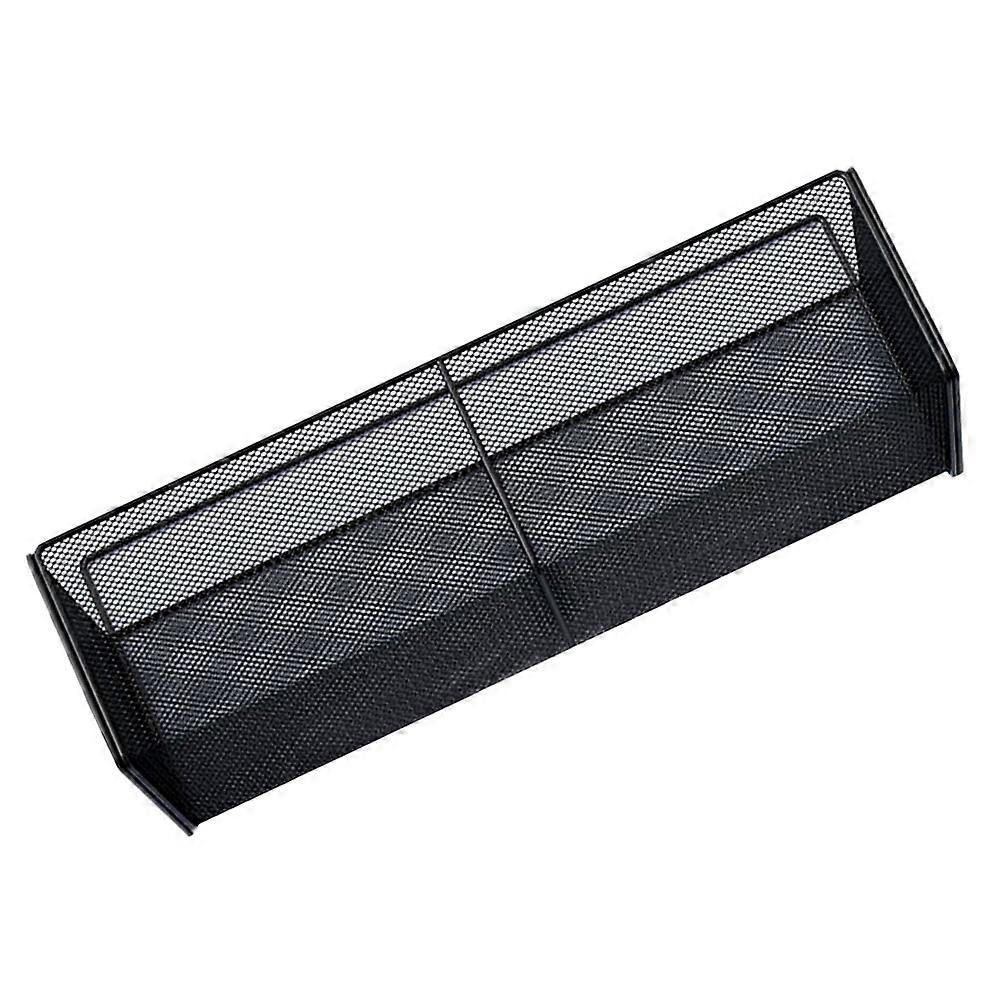 Shelving Unit Bathroom Storage Rack Practical Wall-Mounted Design Iron PVC 1Set