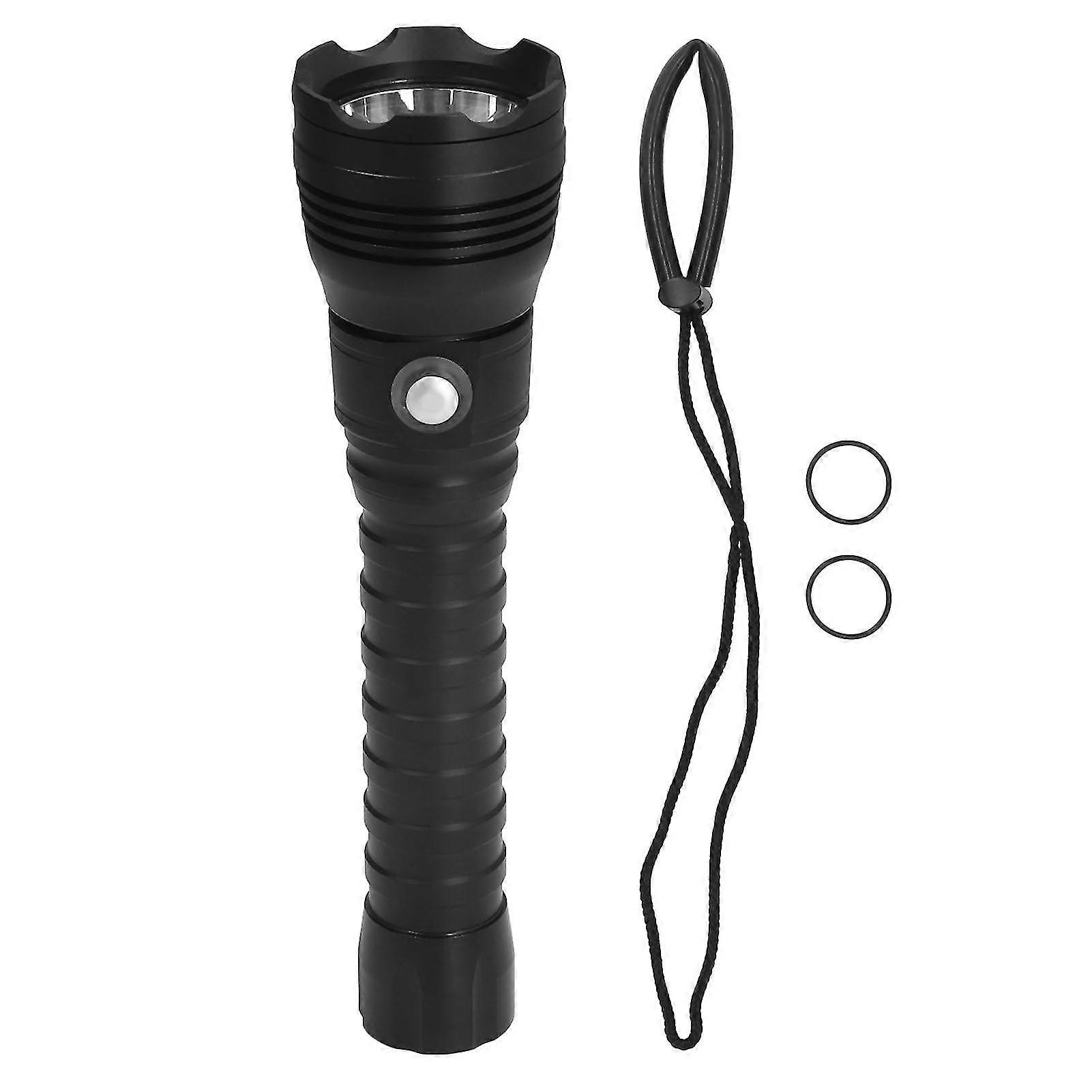 Dive Light, Xhp70, Waterproof, Flashlight, Fishing, Hunting