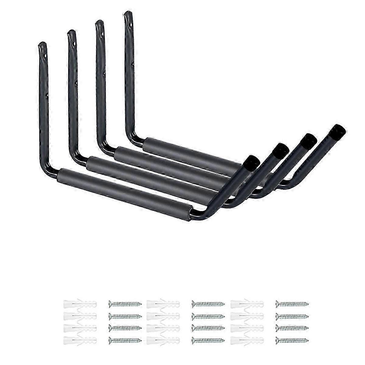 Garage Indoor Kayak Storage Hook Hanger, Warehouse Storage Kayak Hooks for Canoe Paddle Board, Ladd Edition0722