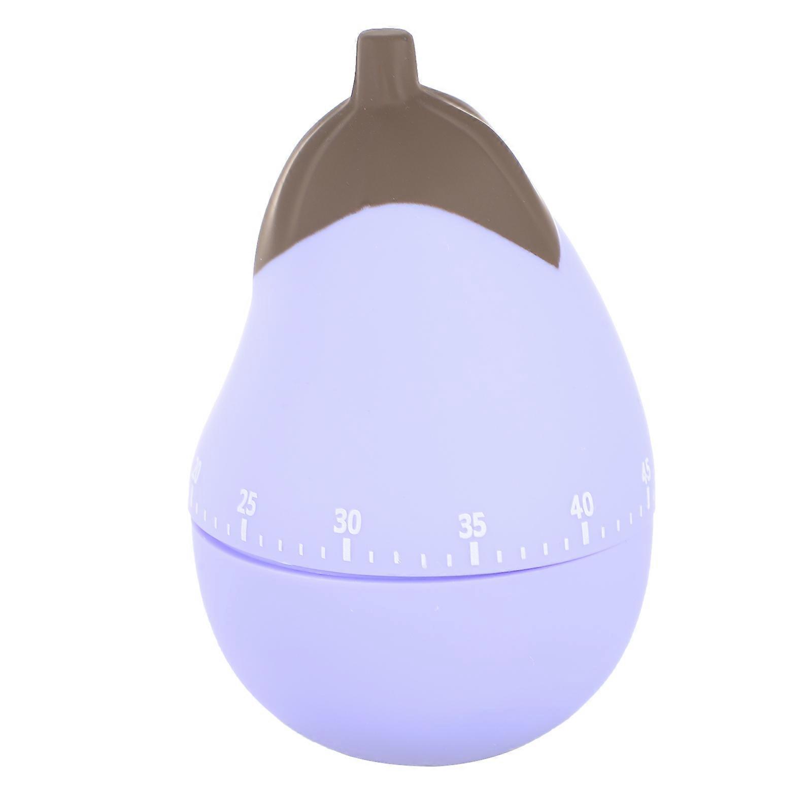 Eggplant Shaped Timer For Kitchen Use With Purple Color Features 1Pack For Kitchen Cooking Timing