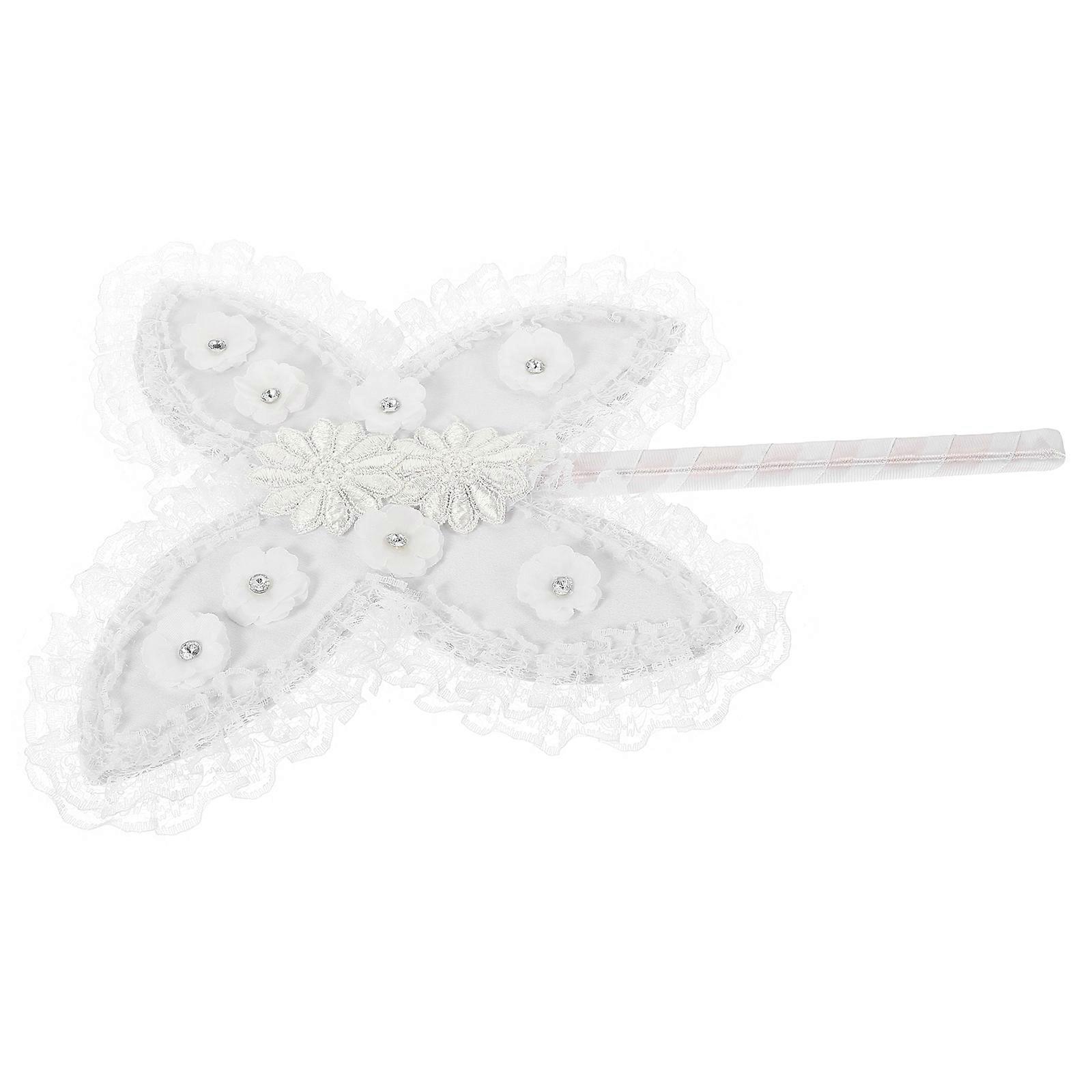 Here's a refined and appealing product description for your **Lace Butterfly Hand Fan**:

 

### 🦋 **Lace Butterfly Hand Fan – Elegant & Handmade