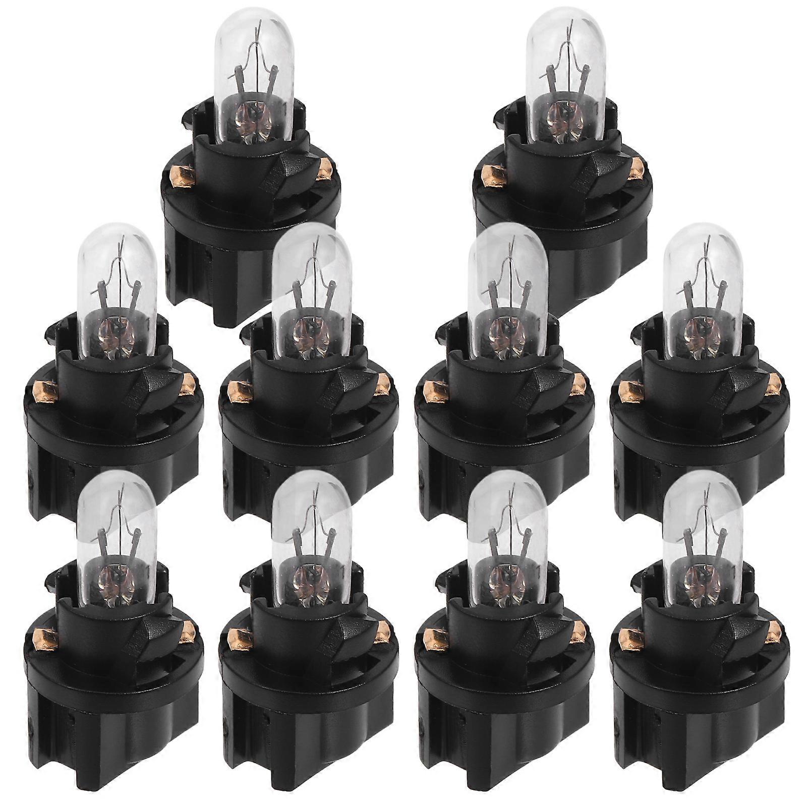 Brake Light Bulb 10Pcs Bulb for Dashboard Instrument Panel Light