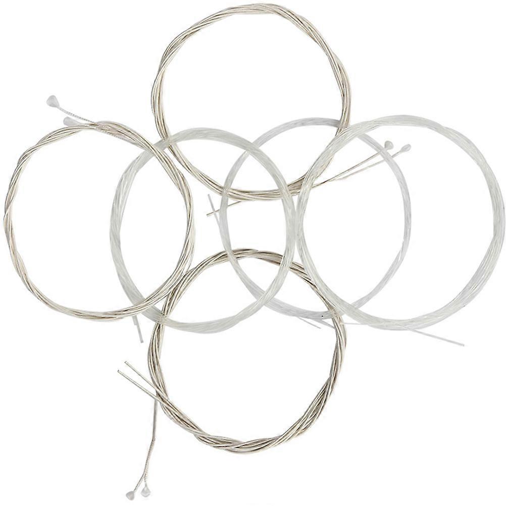 Durable Strings Musical Instrument Accessories Nylon For Practice Musicians Oud Strings 10.8X11X1CM 6Pcs