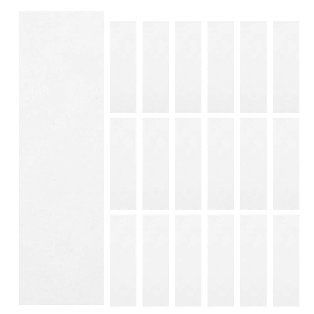 100pcs Chromatography Paper Strips for Lab Use Filter Paper Sheets for Biology and Chemistry Experiments Microscope Cleaning