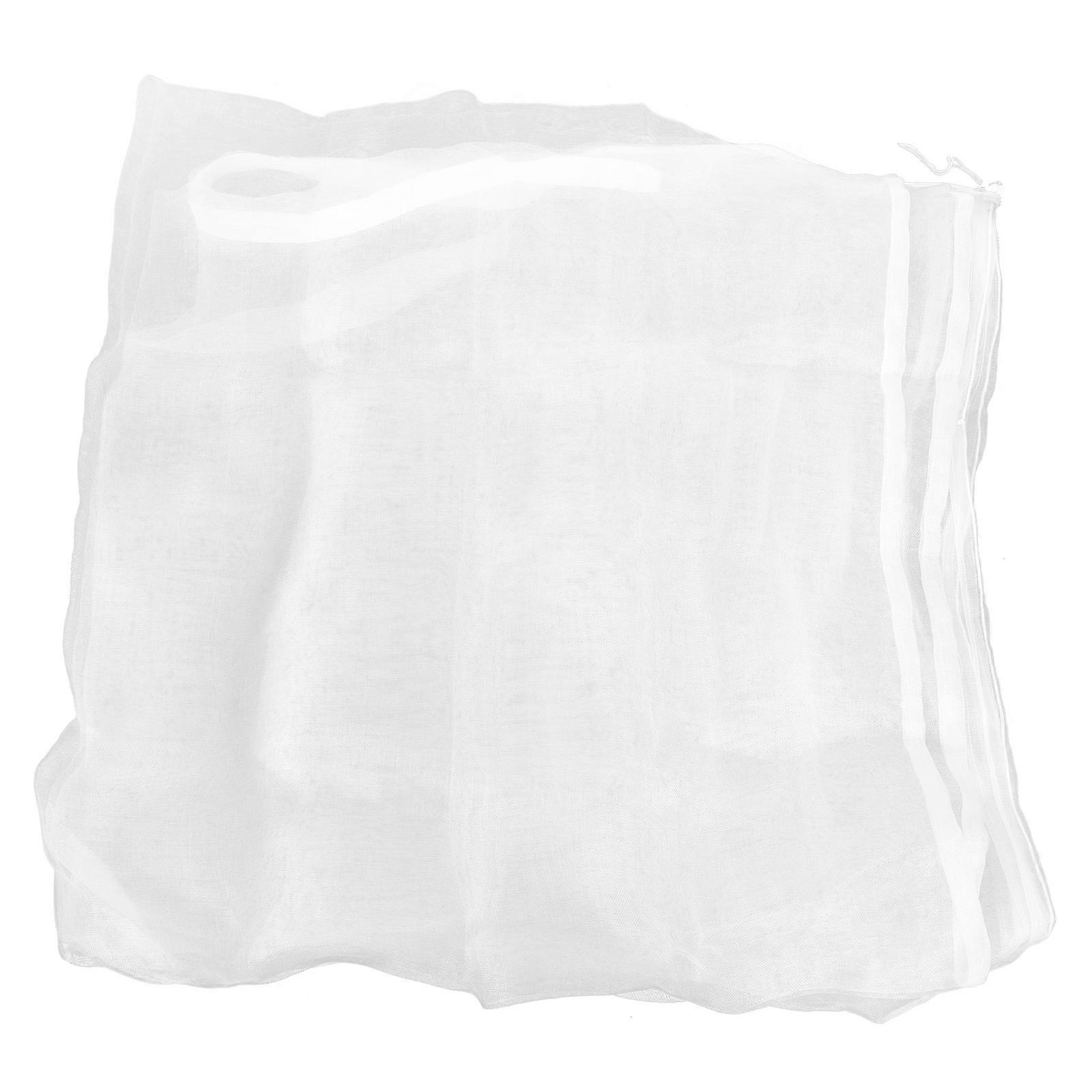 Garden Mesh Netting Bag With Drawstring For Protecting From Squirrels Indoor Gardening 180X180CM Windproof 1Set