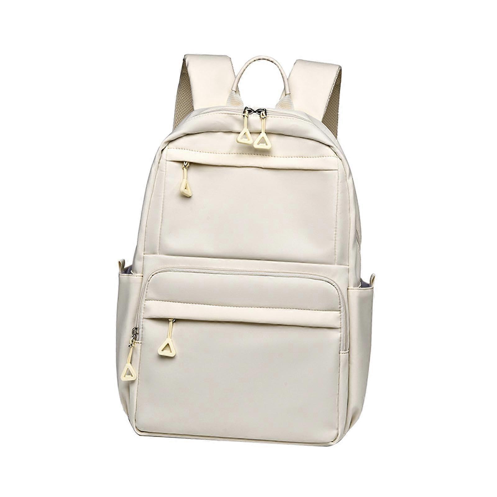 Reiserucksack Business Backpack Carry Handle Lightweight Computer Backpack Backpack for Travel Work, White