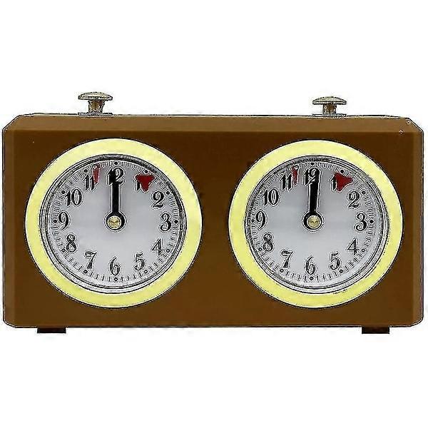 Mechanical Chess Clock Analog for Chess Game Timer Clocks Timer No Batteries Needed