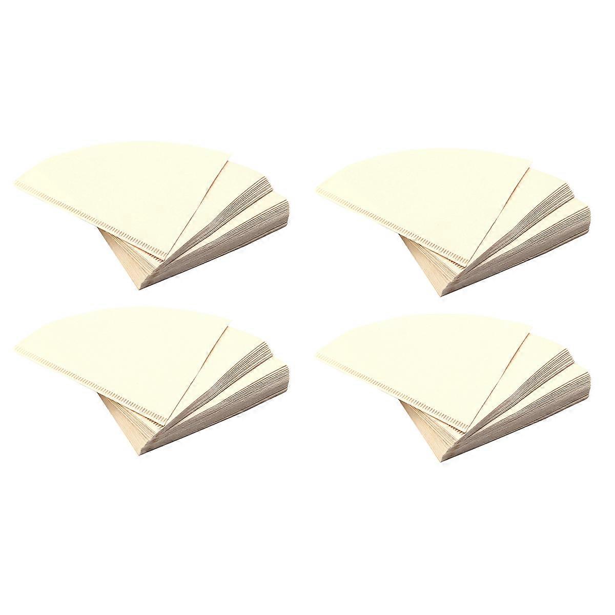 160X for Filter Cup Special 102 Coffee Filter Paper Coffee Filter Papers Unbleached Original Wooden