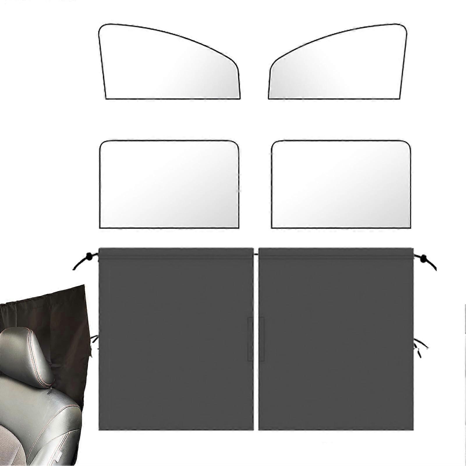 Car window covers, car curtains  Breathable privacy screen  UVblocking sunshades