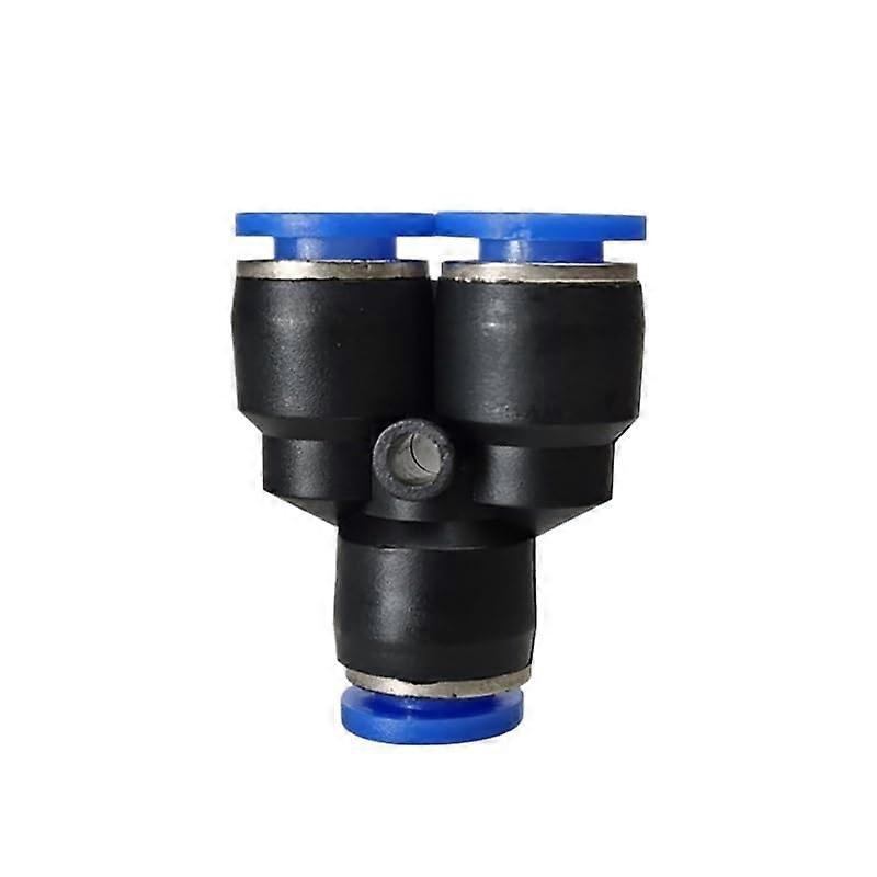 1PCS Pneumatic Fitting Pipe Connector Tube Air Quick Fittings Water Push In Hose Coupling HVFF PK PV 4mm 6mm 8mm 10mm 12mm 14mm (PY, 12mm)