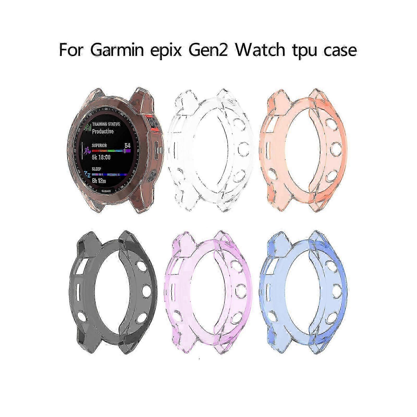 2025 Shockproof Watch Cover For Garmin Epix Gen2 Full Screen Protector Bumper Shell