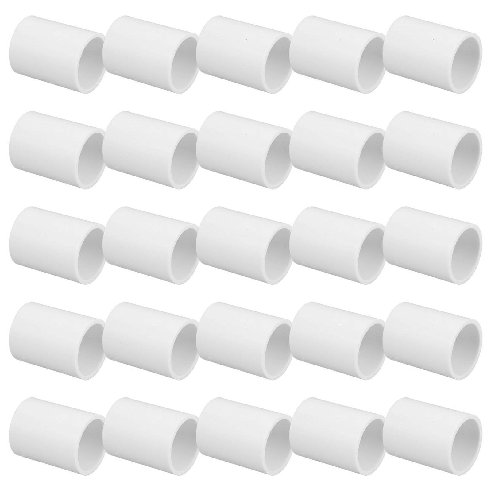 25pcs Water Fittings Connectors Garden Pvc Hose Adapter Accessories Pvc Pipe Fittings Reusable Pipe Fittings Pvc Connector For Hose Pipe Components