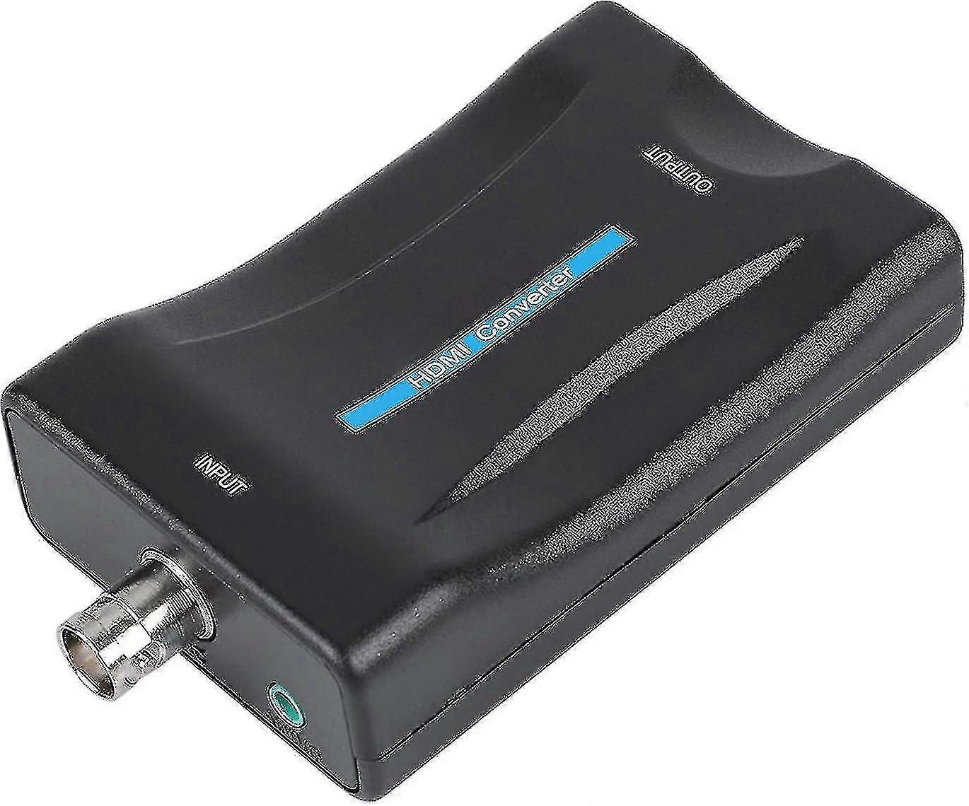 Coax To Hdmi Adapter Bnc To Hdmi Converter Adapter Coax To Hdmi Converter For Tv Antenna 1080p/720p Hd Display Video Adapter Surveillance Monitor For