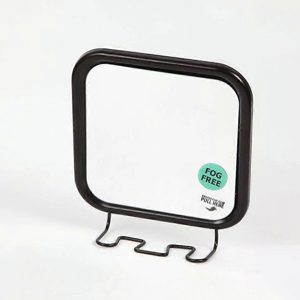 Fogless Shower Mirror, Suction Cup Wall Mount with Hook for Makeup