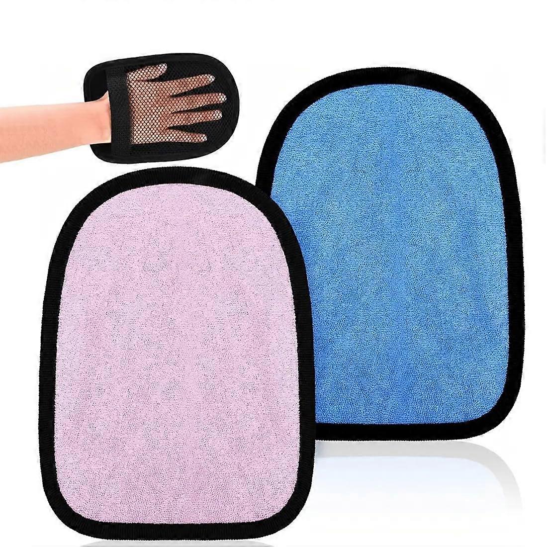 Reusable Sand Remover Gloves for Beach, Camping Essentials, 2 Pack