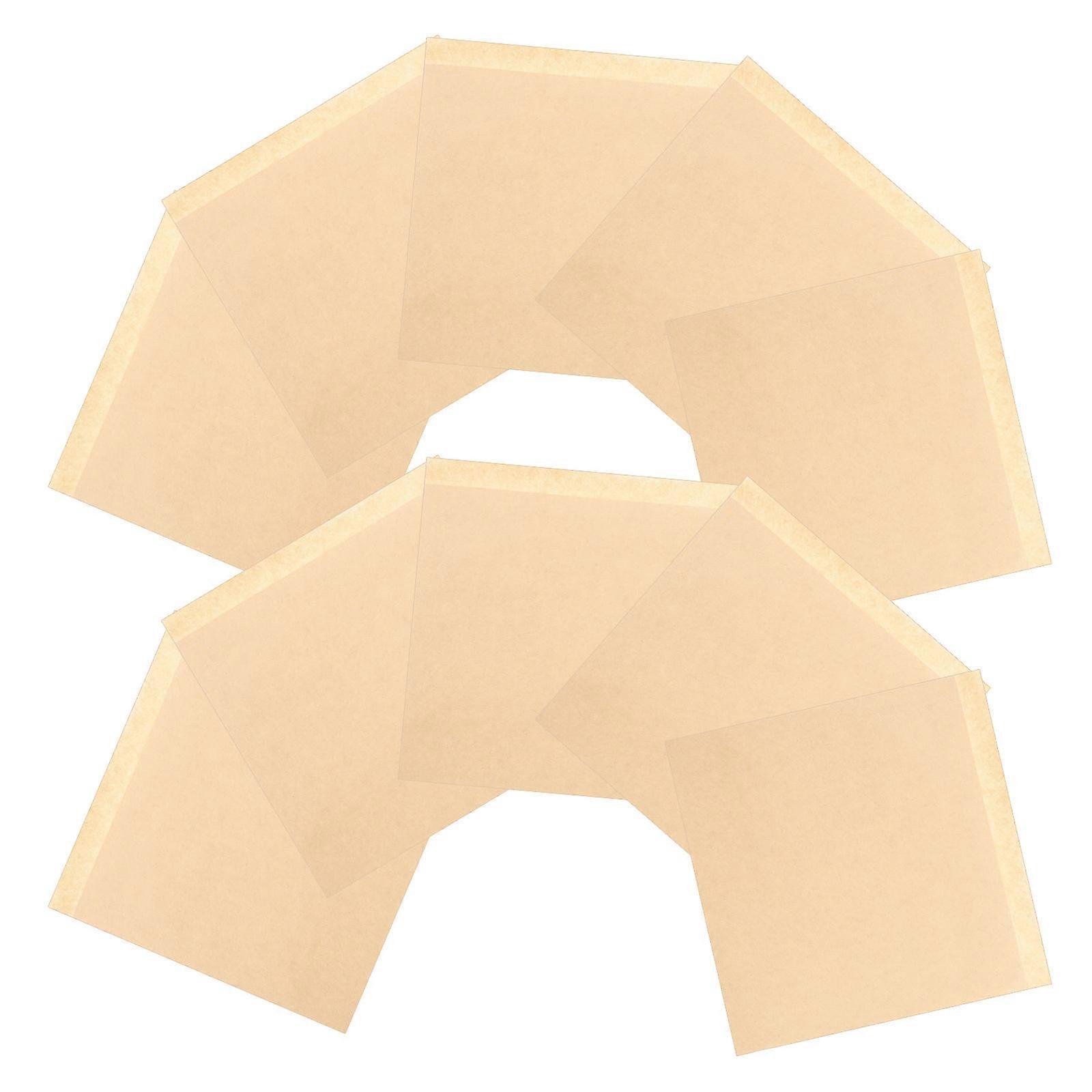 Greaseproof Paper Bags for Kitchen Use Keep Hot Dogs Fresh Prevent Oil Leakage Made from Khaki Paper 100pcs