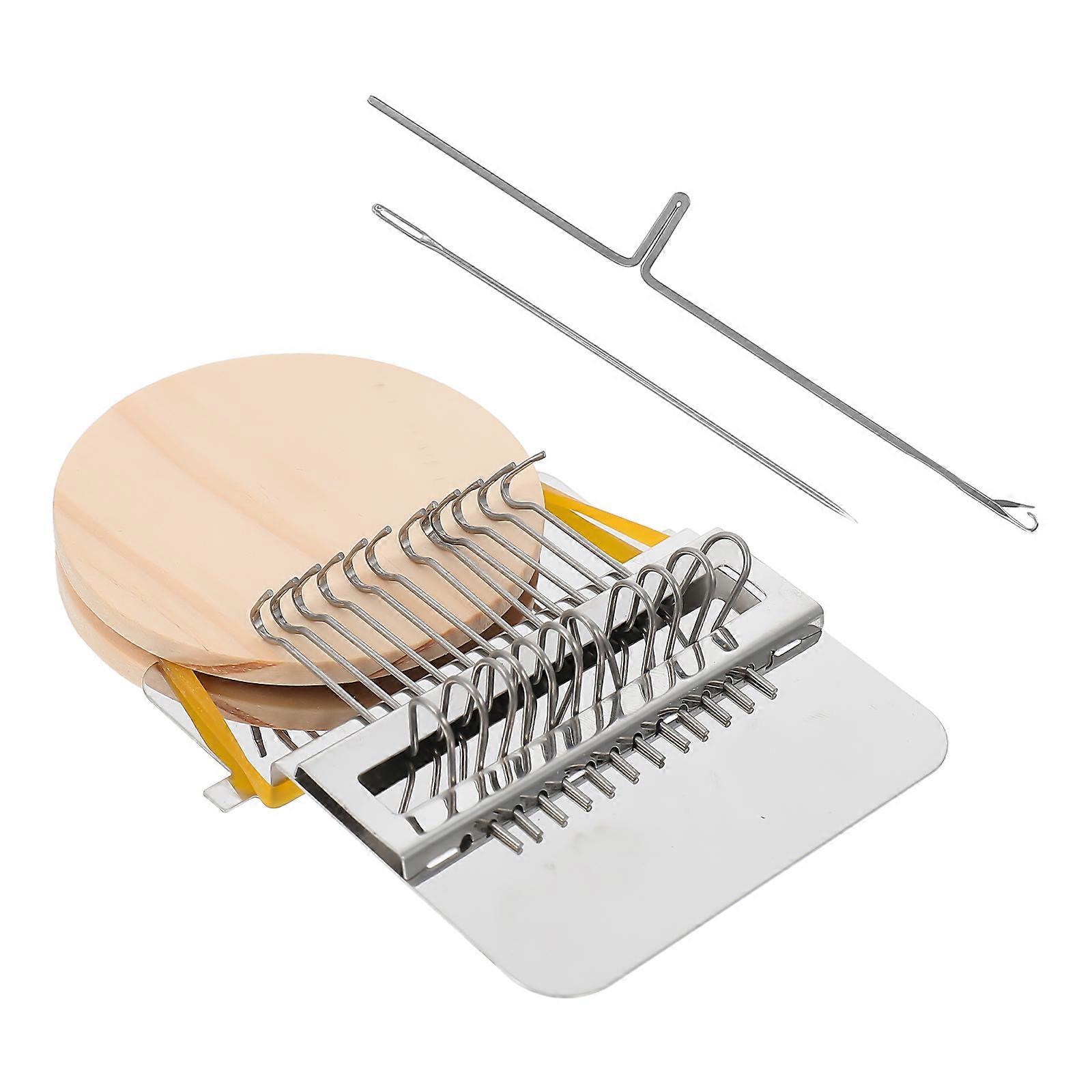 1 Sett trevevstol for barn for utvikling og morsom vevelek