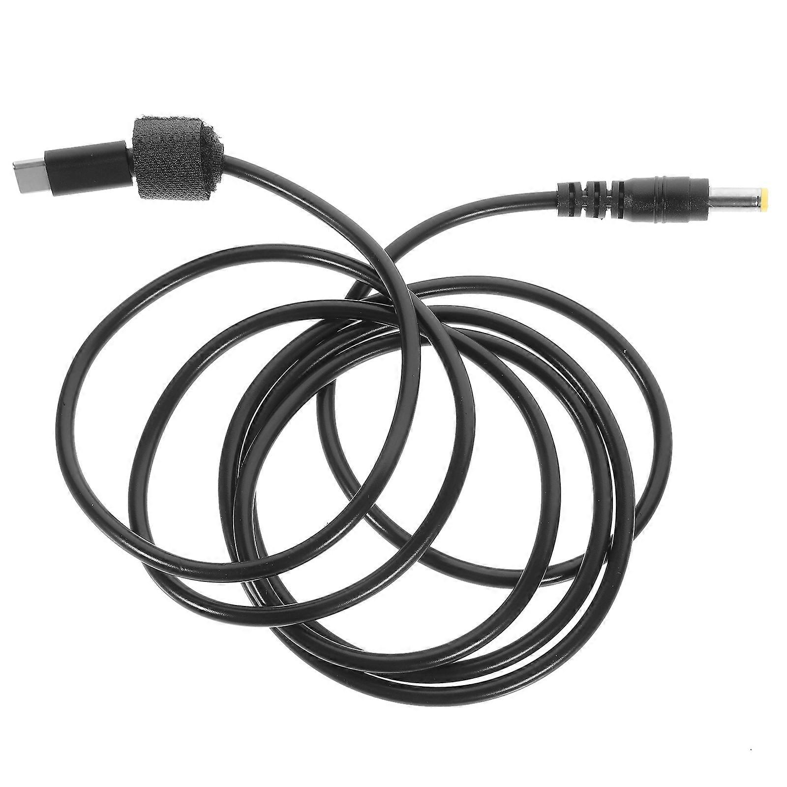 Type C to DC Adapter Cable for Laptop Charging – Compact, Durable, and Flexible Design for Easy Storage and Multi Purpose Use