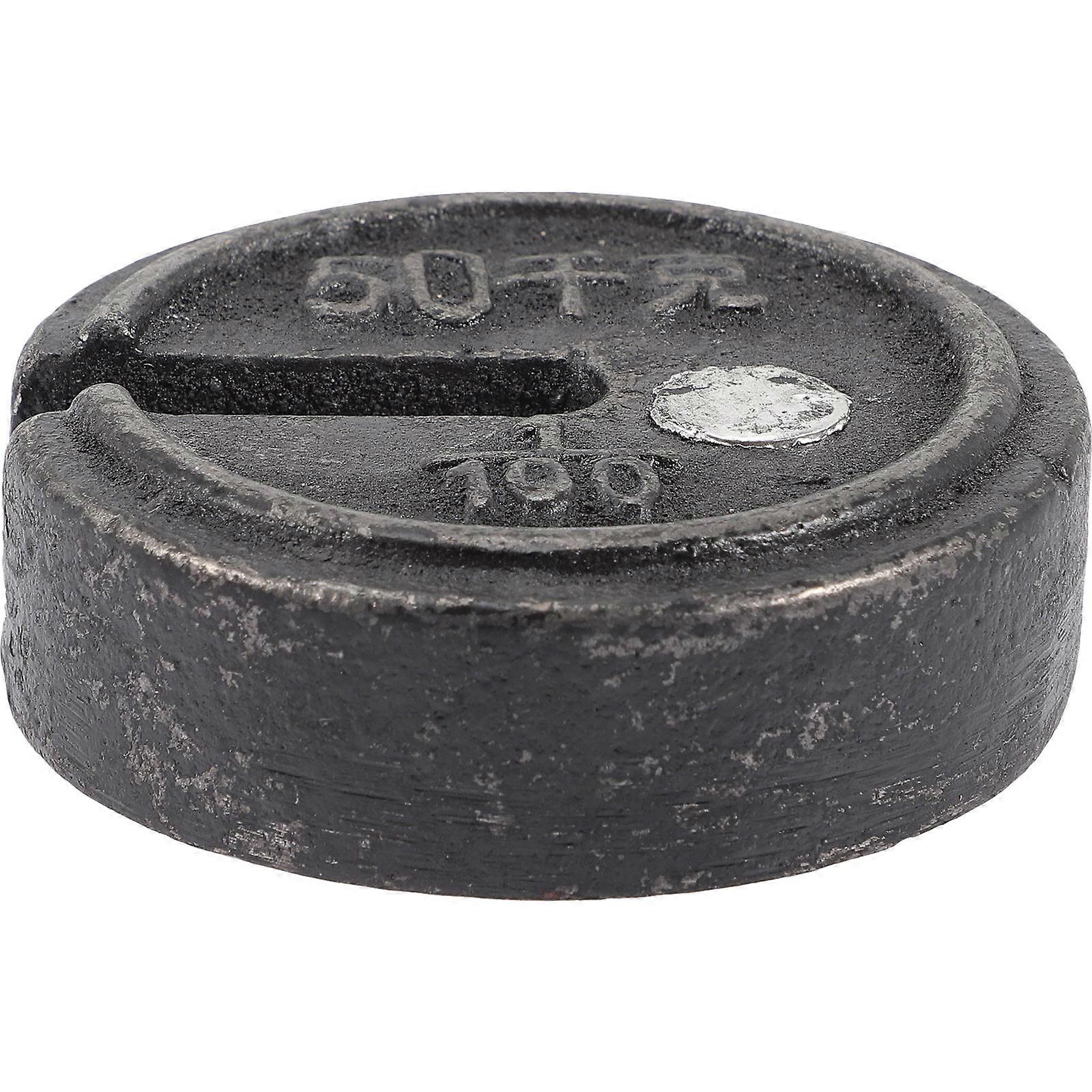 Scale Weights Metal Scale Weight Retro Small Weight Traditional Weight 7X7X2 Cm Kitchen Use 1Pack