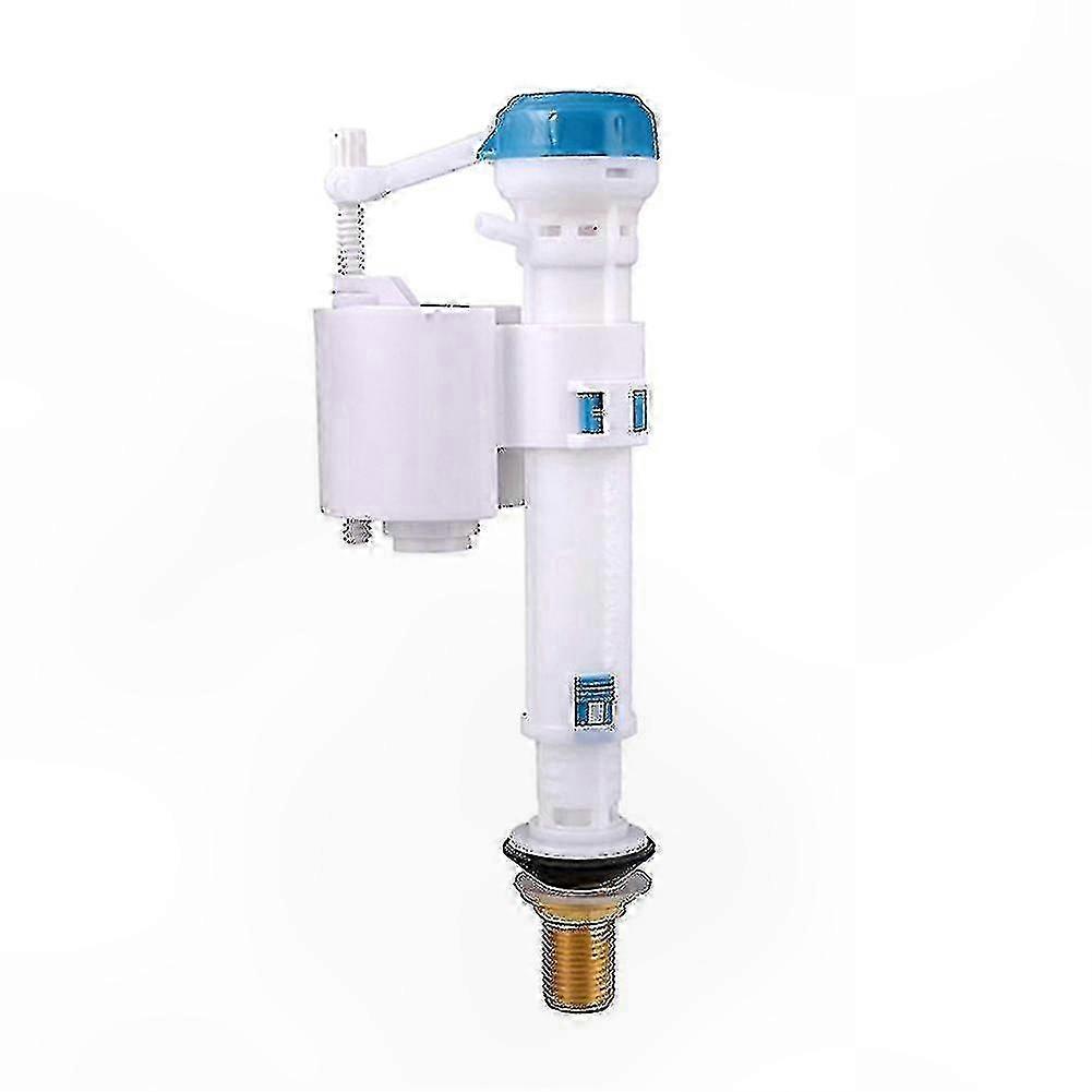 Adjustable Toilet Flush Valve with Push Button for Cistern Inlet Control