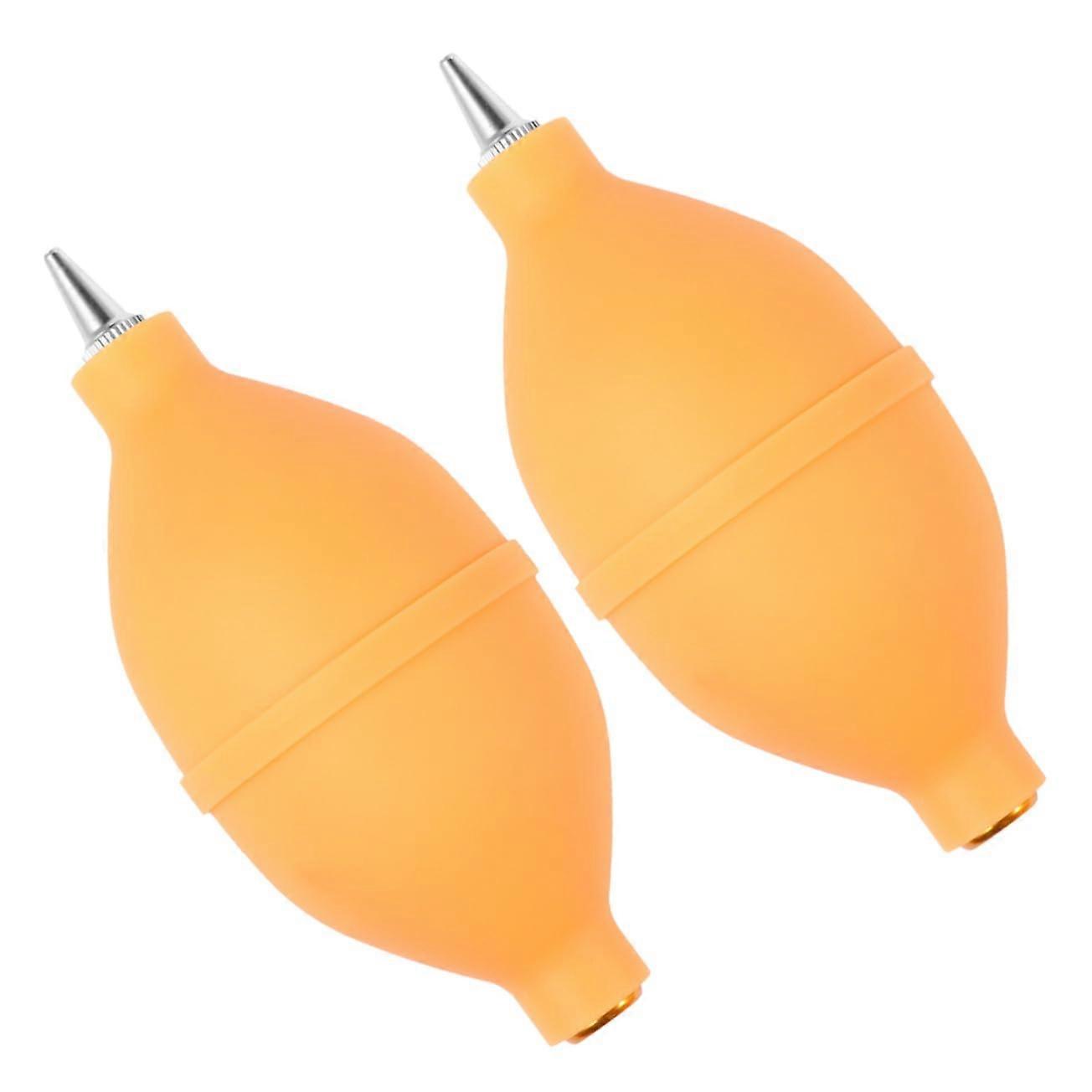 Suction Bulb Cleaner 2-Pack Silicone Blower for Computer Dusting and Succulent Care Durable Lab Tool