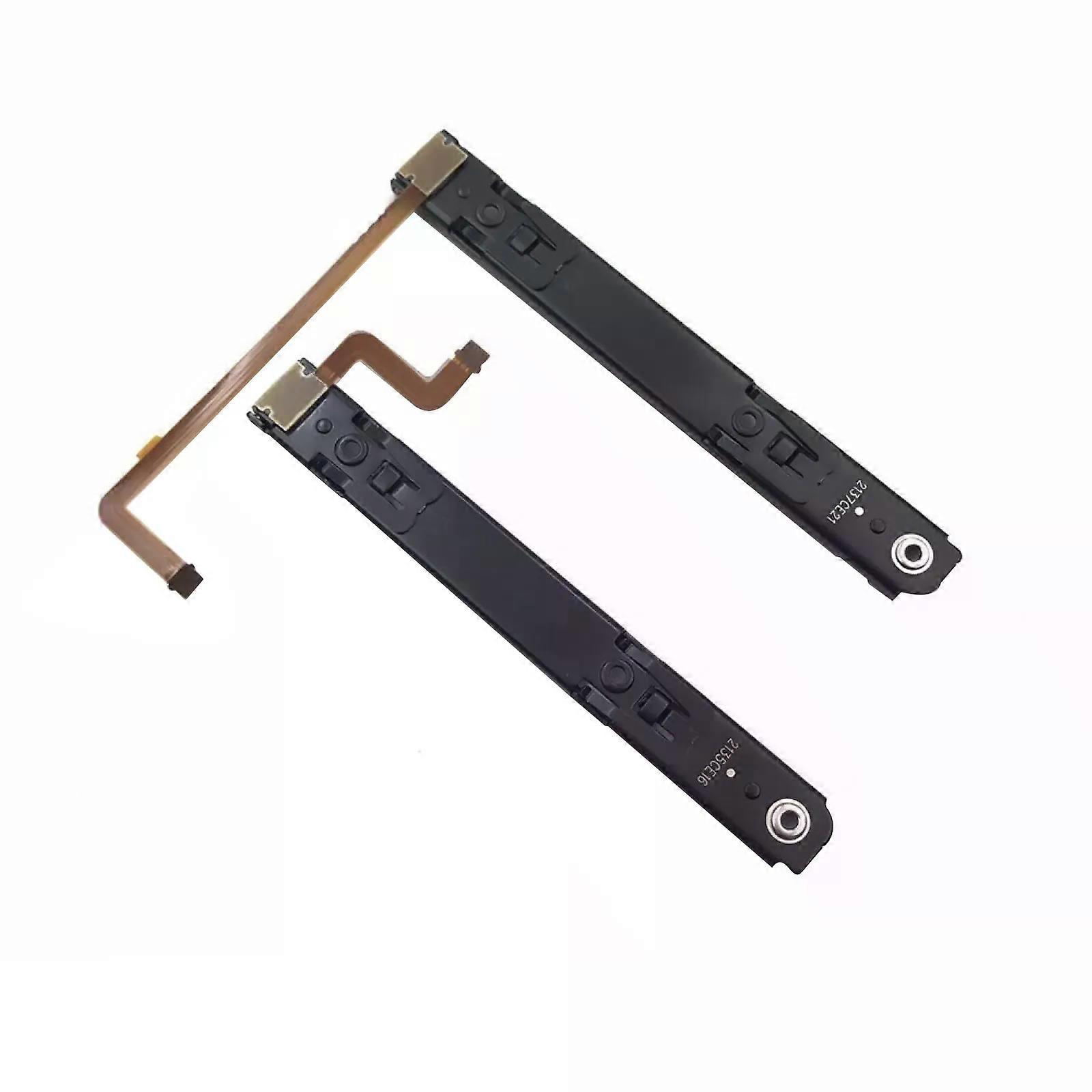 For Switch OLED Game Console Right and Left Slide Rail With Flex Cable Kit Replacement Repair Part For NS OLED Console Accessory