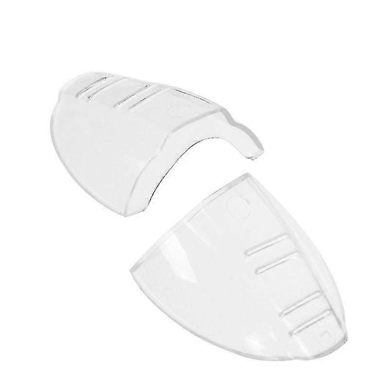 6 Pair Flexible Eyeglass Side Shields, Fits Small to Medium Glasses, Clear Universal