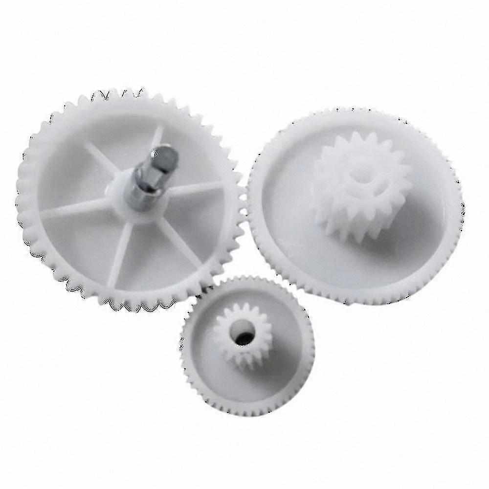 3-Pack Replacement Plastic Gears for Home Meat Grinder Repairs