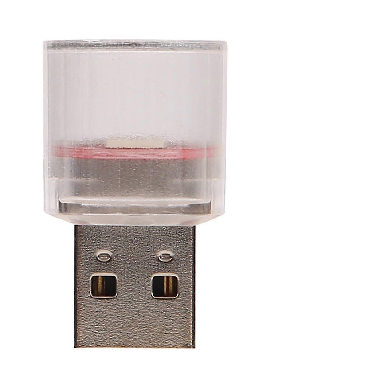 USB LED Car Mood Lighting Easy Install Ice Blue USB Powered For Interior Ambience Night Drives Party Car Lights