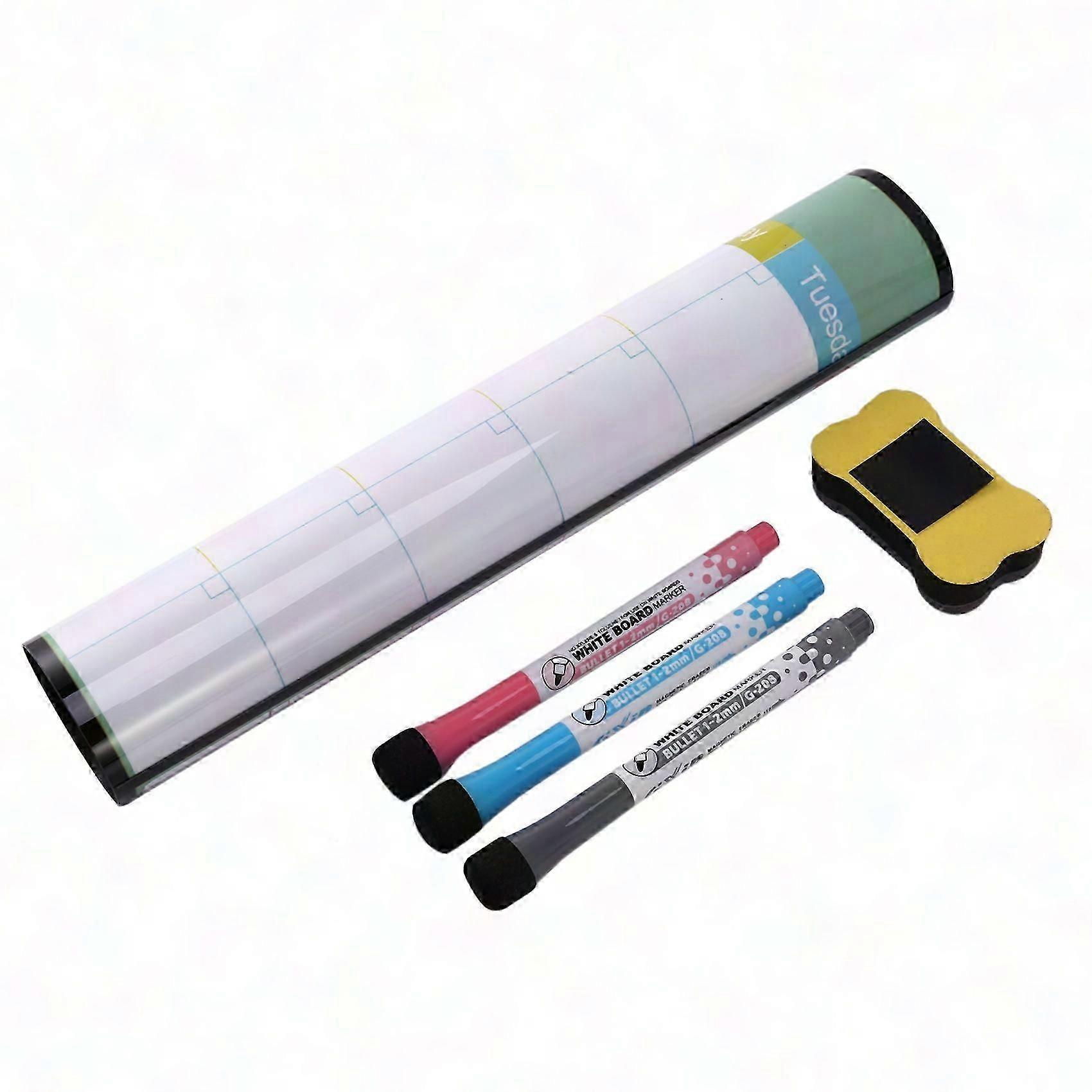 Magnetic Whiteboard Calendar Planner Weekly Monthly Schedule Refrigerator Drawing Board