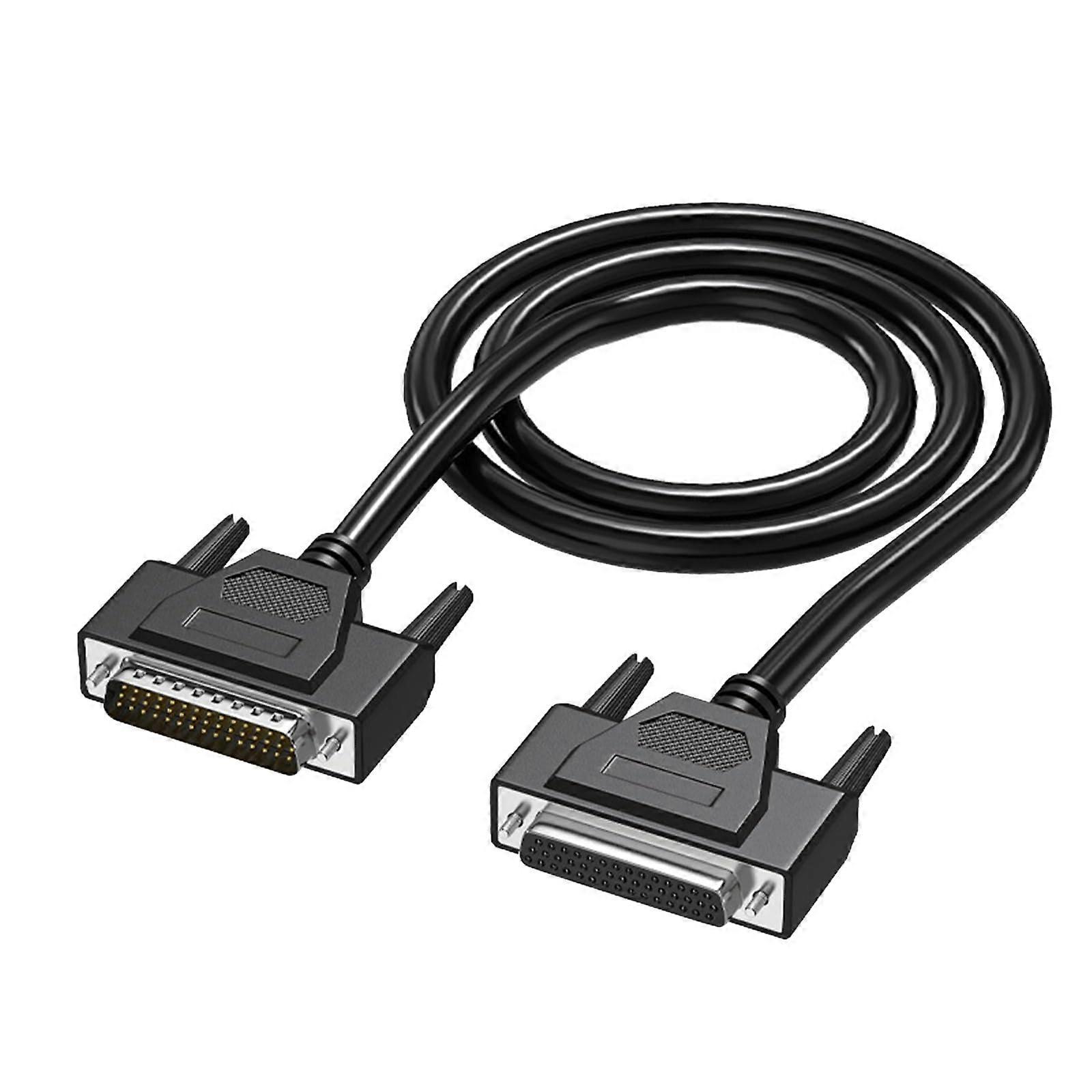 PVC DB44 Male To Female/Male Cable Aluminum Foil And Braids Parallel Serials Port For Computer And Machines male to female 1.5m