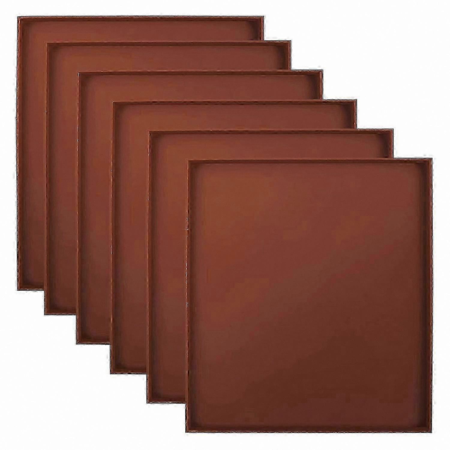 6-Pack Silicone Dehydrator Sheets for Drying Meat, Veggies, and Fruits Non-Stick Reusable