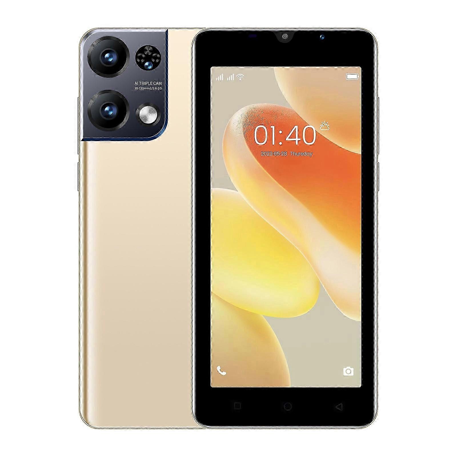 5,2 polegadas HD tela Smart Phone Dual SIM Phone Android 12 desbloqueado 5000mAh Celular