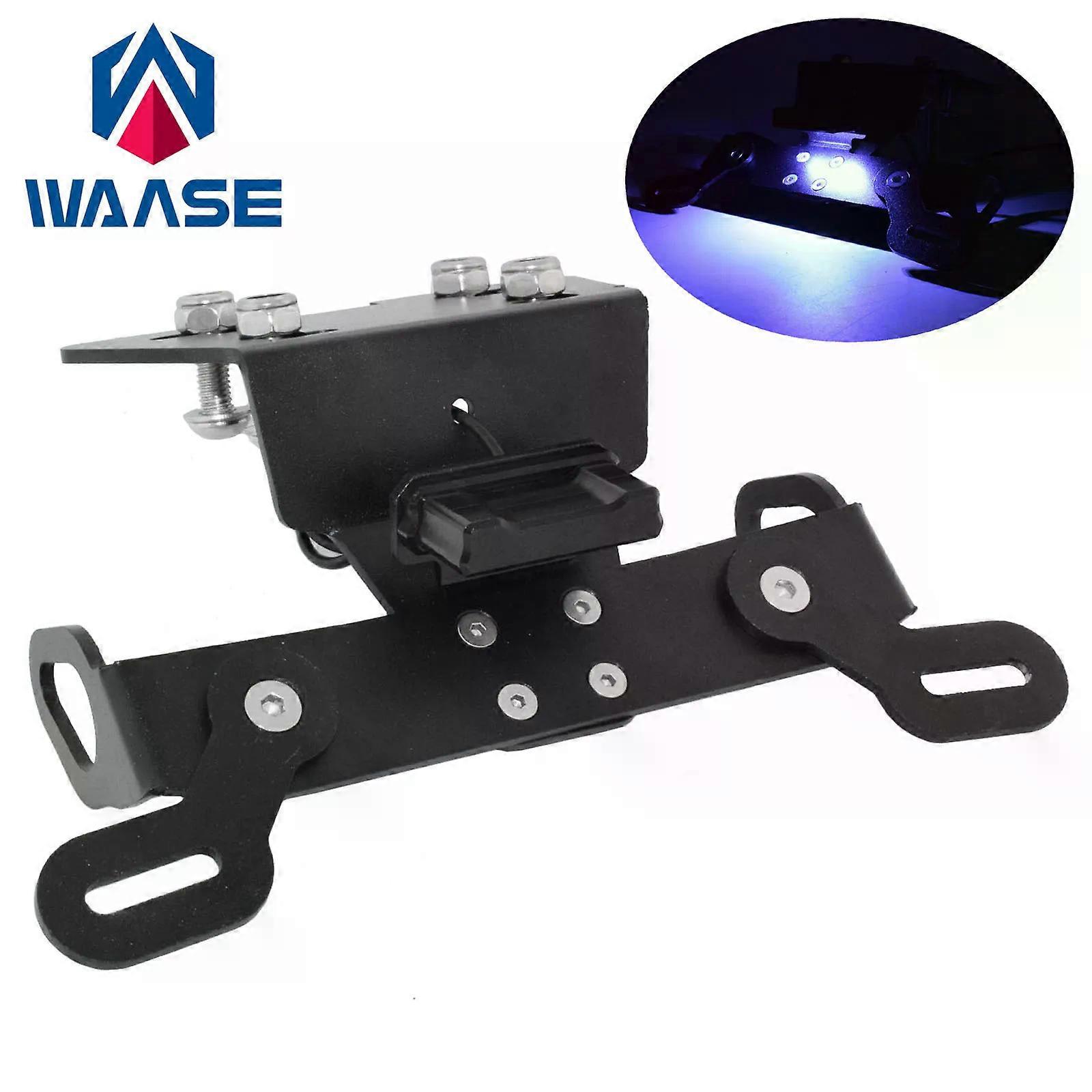 For Yamaha XJ-6 XJ6 XJ6N XJ6F Diversion FZ6R FZ-6R 09-17 License Plate Frame Holder Bracket Tail Tidy Eliminator LED Light