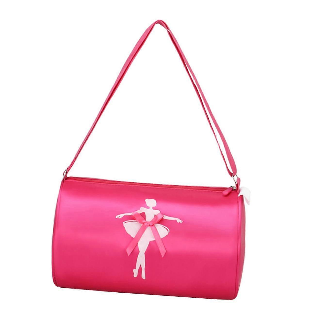 Lovely Ballet Bag for Dance Classes Crossbody Pouch with Zipper Easy Access One Shoulder Storage Convenient Stylish Design