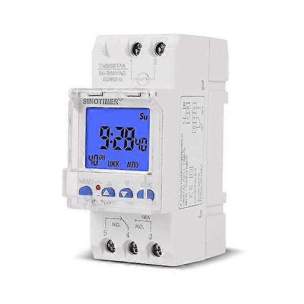 Tm928rakl smart ring meter timer with screen display 85-265V 16A