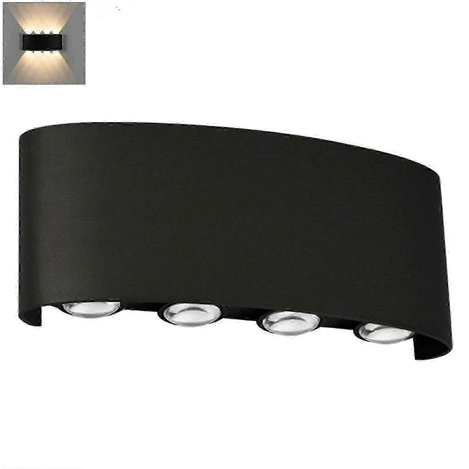 LED Wall Lamp High Brightness IP64 Water-Resistant Rustproof Simple...