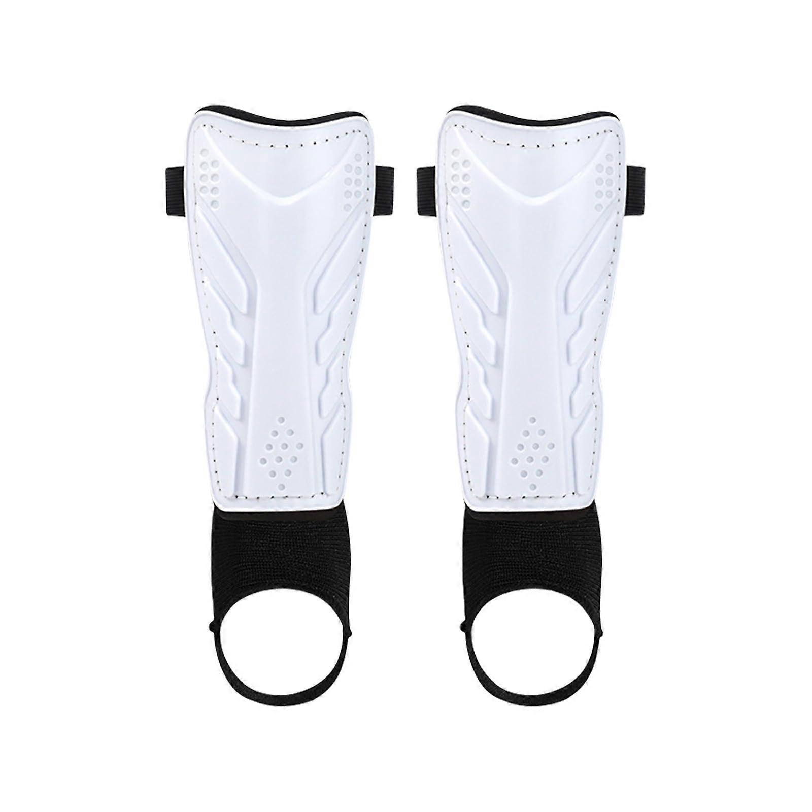 Shin Pad 1 Pair Soccer Guards White Protective Equipment For Adults Men Youth Kids Football Model