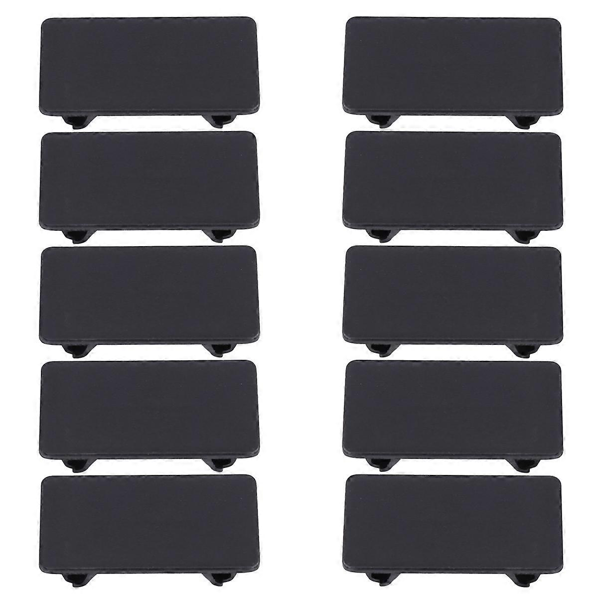 10Pcs Standby Rocker Switch Panel Cover Blank Back Plate