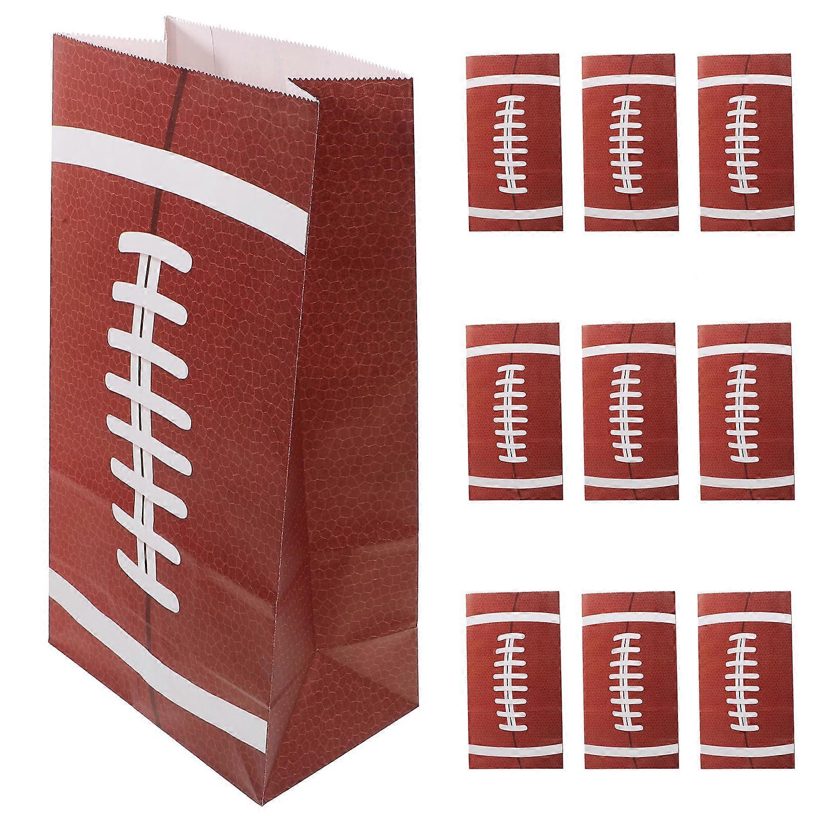 Paper Candy Goodie Bags Reusable Rectangular Easy to Carry 10Pack