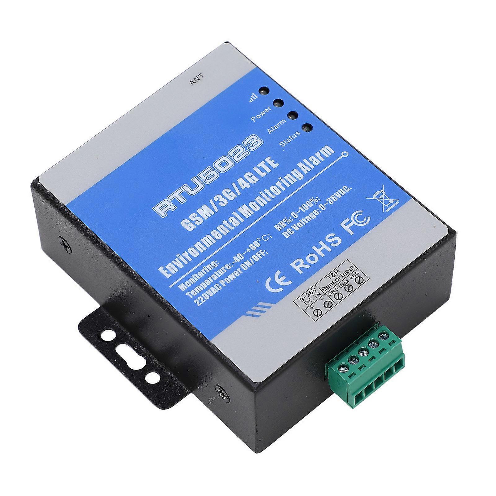 Temperature Humidity Alarm 4G AU Plug with Accurate Sensor 70x88x30mm