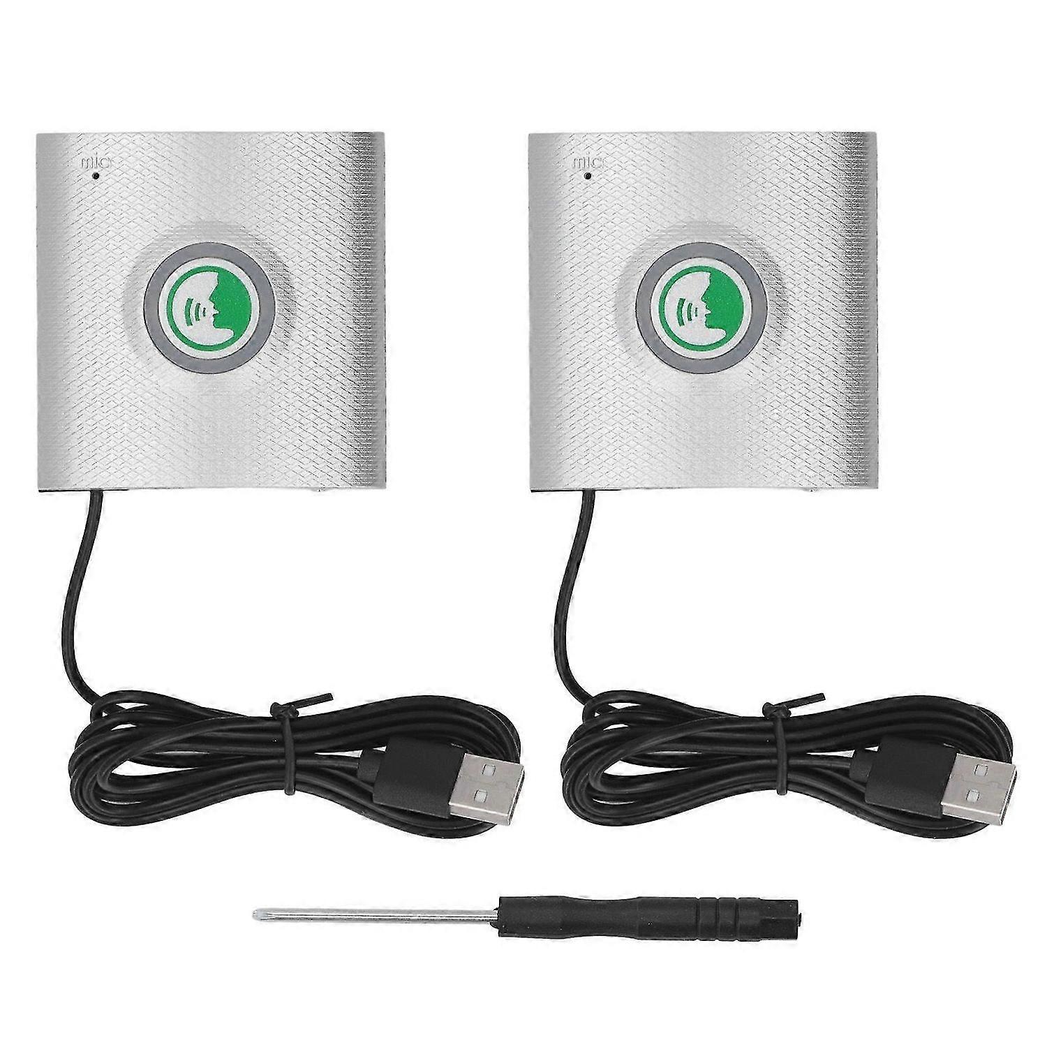 High quality Ultra-long-distance wireless voice intercom doorbell 2 internal