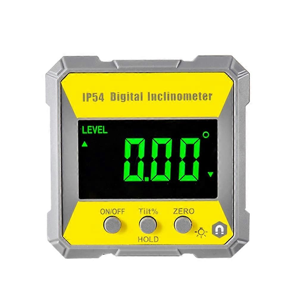 IP54 4X90 Degree Digital Inclinometer Angle Protractor With Backlight Magnetic Goniometer Slope Meter