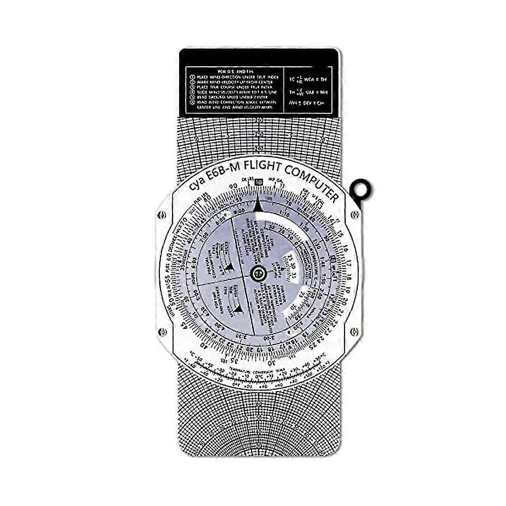 2025 E6b Metal Flight Computer Aviation Plotter Circular Slide Rule Used In Aviation Flight Training