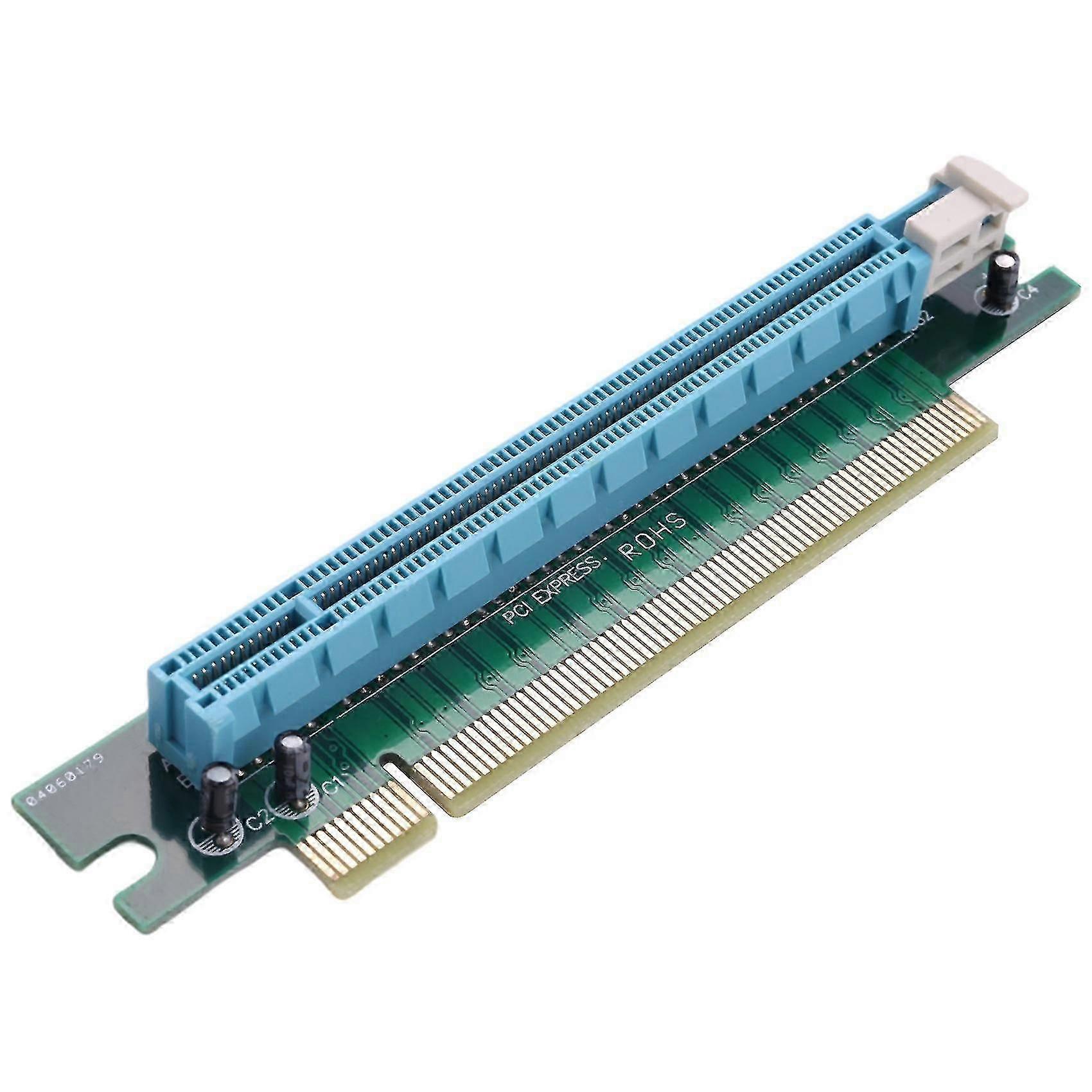 Pci-e 16x Riser Card 90 Degree Pci-e Pci-express 16x Right Angle Extender Protector Riser Adapter C (haoyi