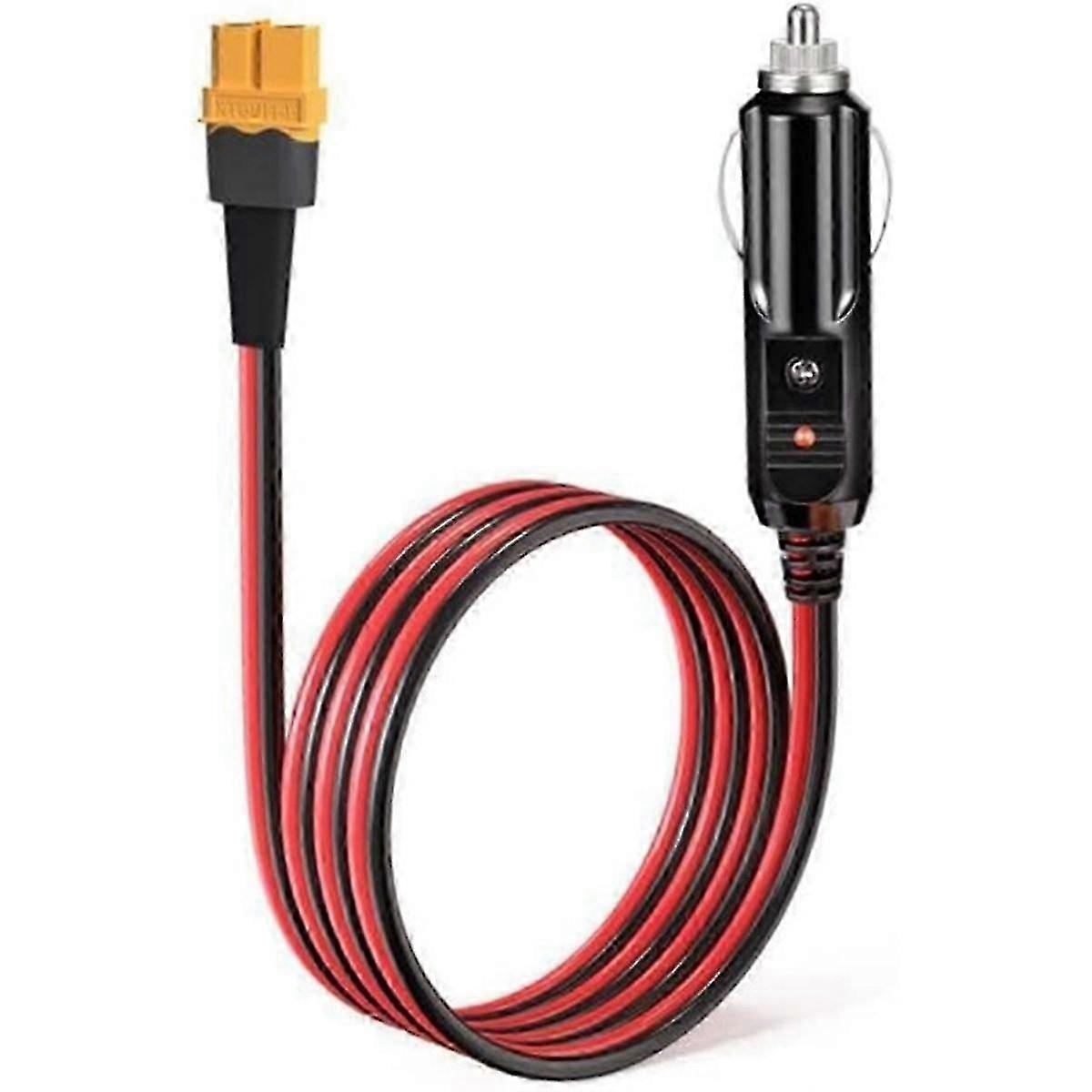 XT60 Connector Extension Cable with Lighter Plug 10FT 14AWG Edition 0718