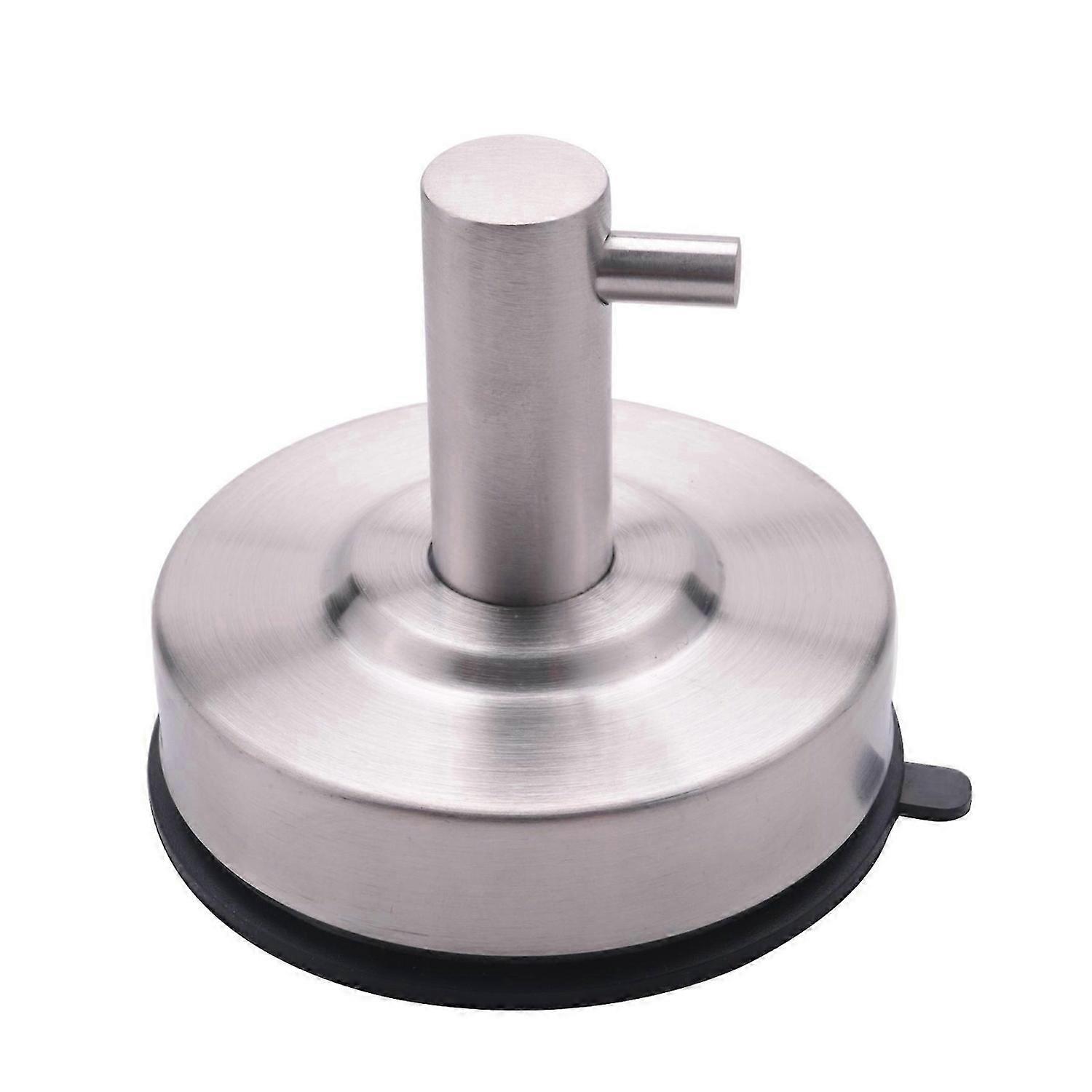 Waterproof Strong Vacuum Suction Cup Hanger Wall Hook Bathroom Silver