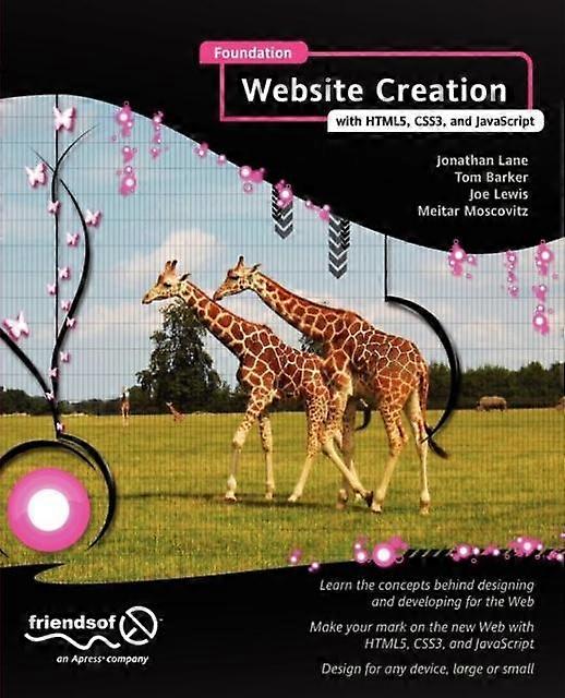 Foundation Website Creation With Html5 Css3 And Javascript - Joe Lewis - Paperback - en Book