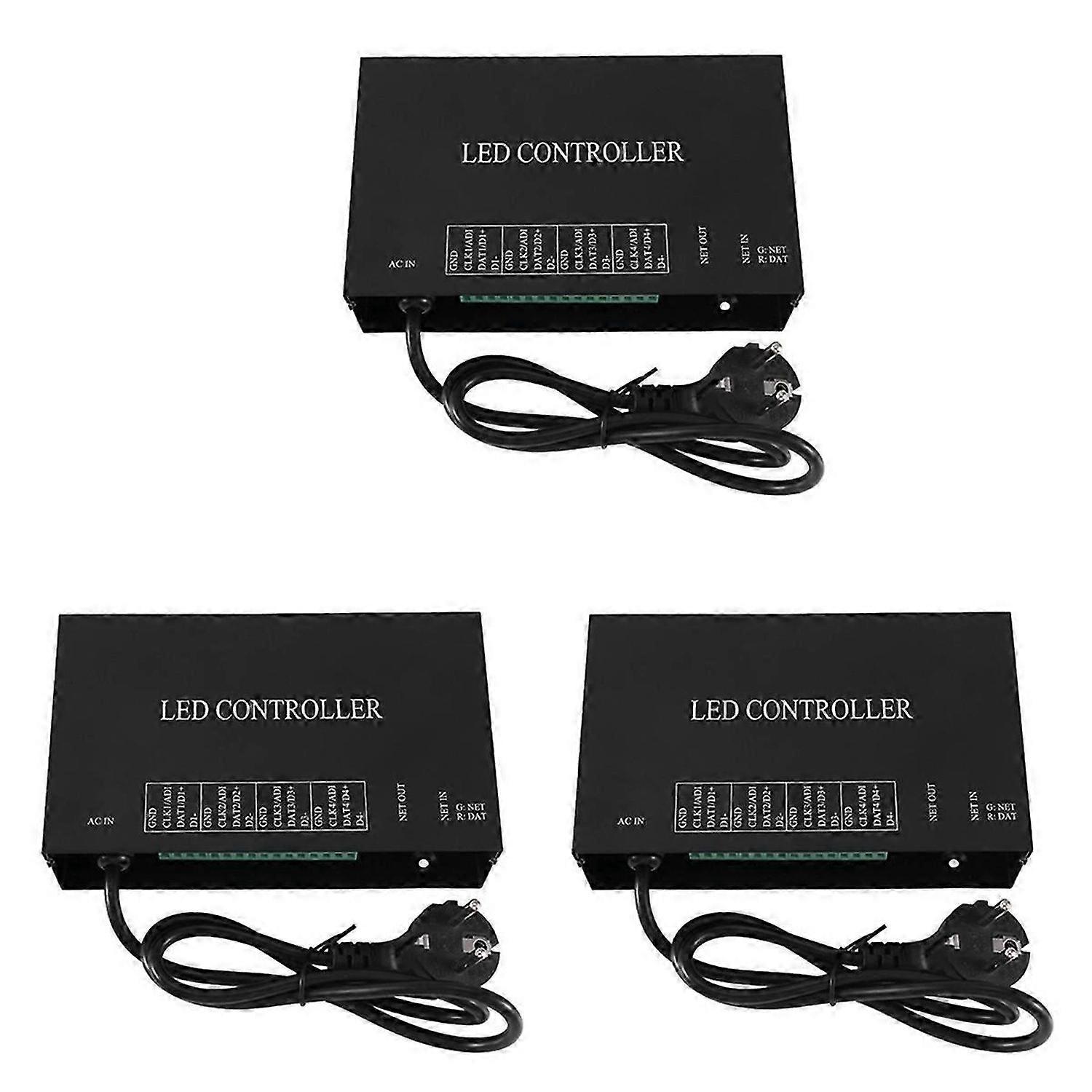 4 Ports (4096 Pixels) Artnet Controller WS2801 EU Plug