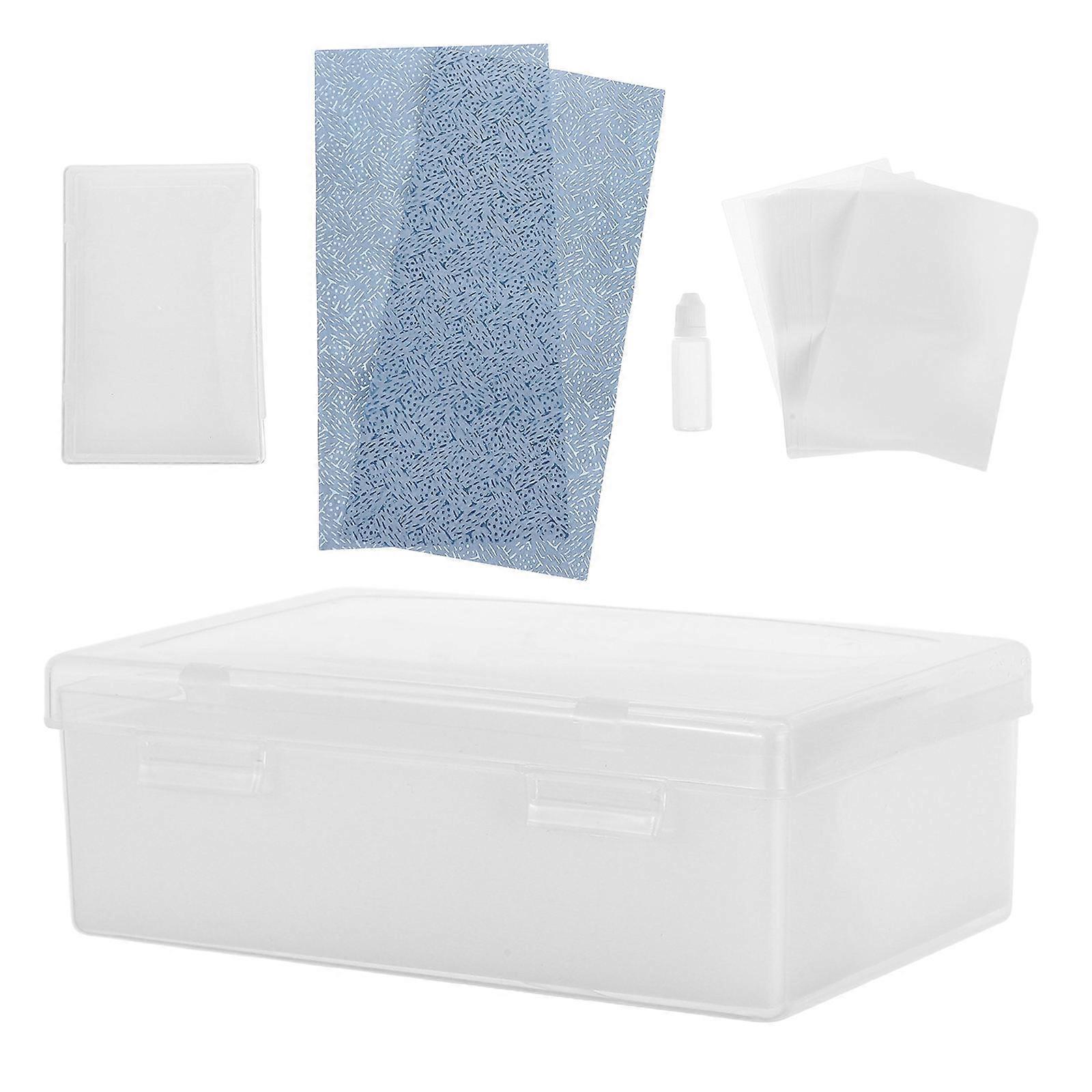 Acrylic Paint Stay Wet Palette Painting Supplies Tray for 4Sets